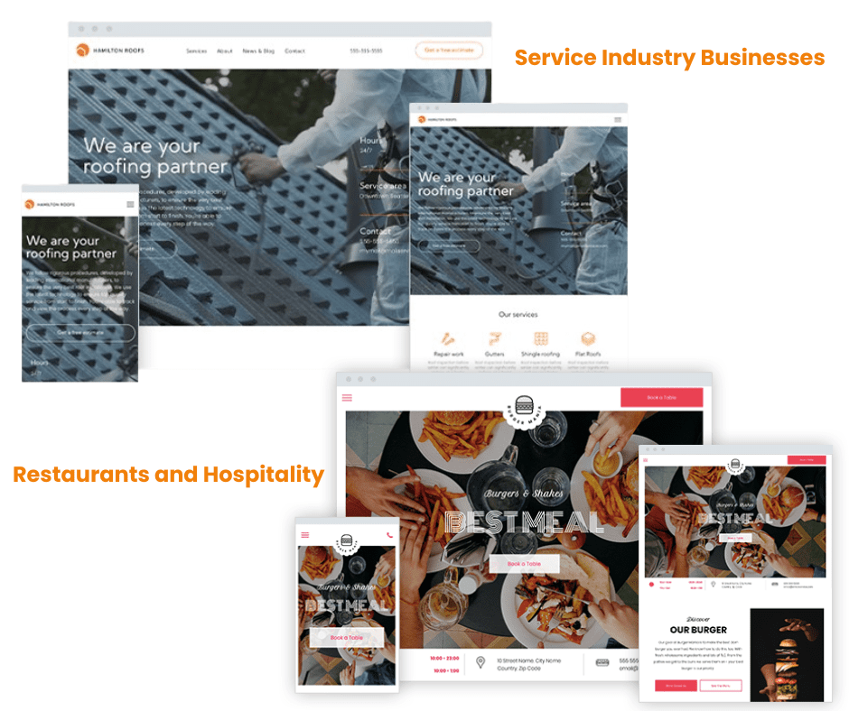 Website development and design