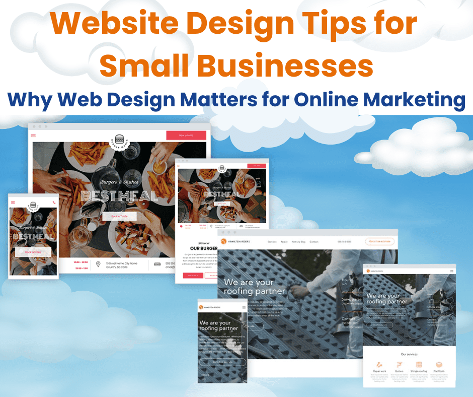 website design tips for small businesses